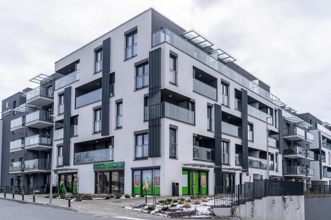 Lotte Apartment - Parking Podziemny, Osiedle Strzezone Gliwice Eksteriør billede
