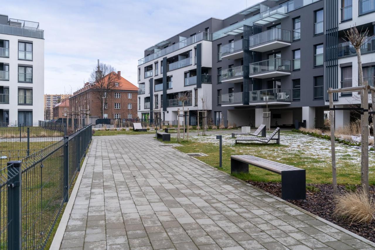 Lotte Apartment - Parking Podziemny, Osiedle Strzezone Gliwice Eksteriør billede