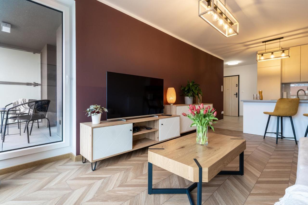 Lotte Apartment - Parking Podziemny, Osiedle Strzezone Gliwice Eksteriør billede