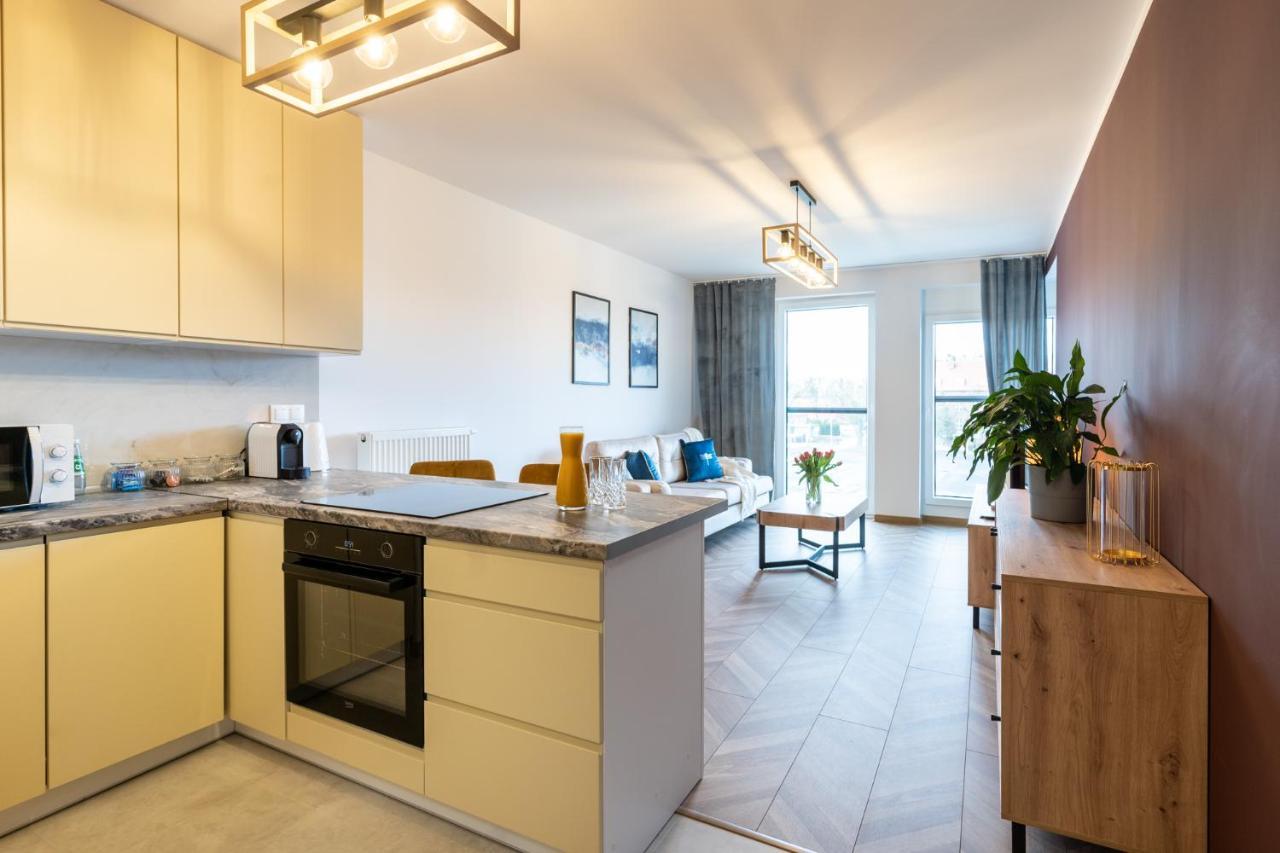 Lotte Apartment - Parking Podziemny, Osiedle Strzezone Gliwice Eksteriør billede