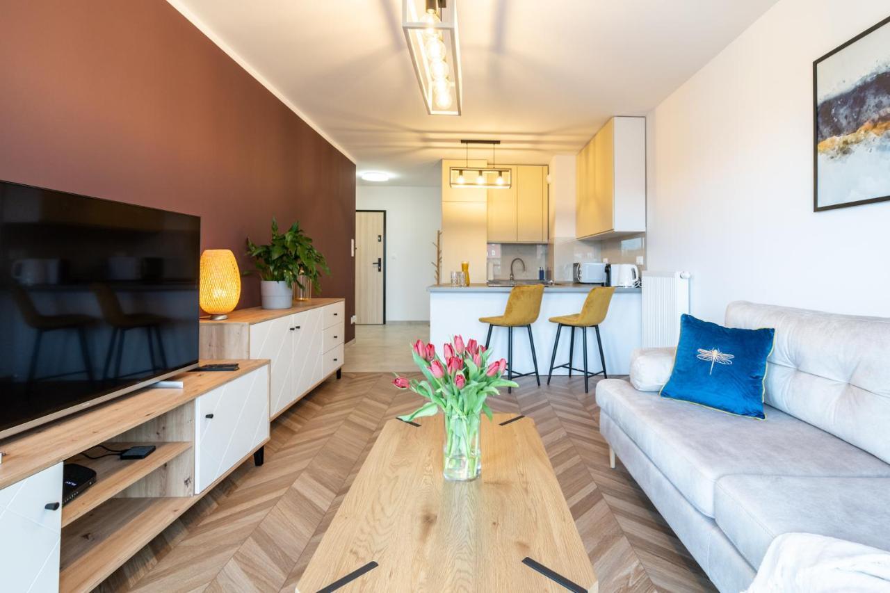 Lotte Apartment - Parking Podziemny, Osiedle Strzezone Gliwice Eksteriør billede